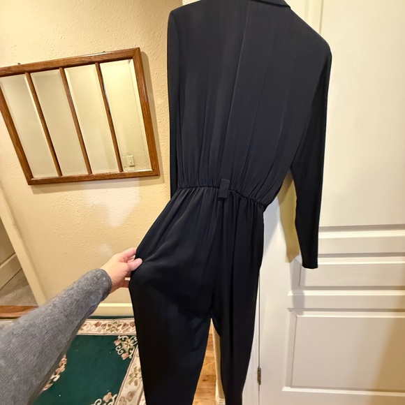 Cache Black Outfit with Gold Panther Detailing size 10 - Picture 4 of 7